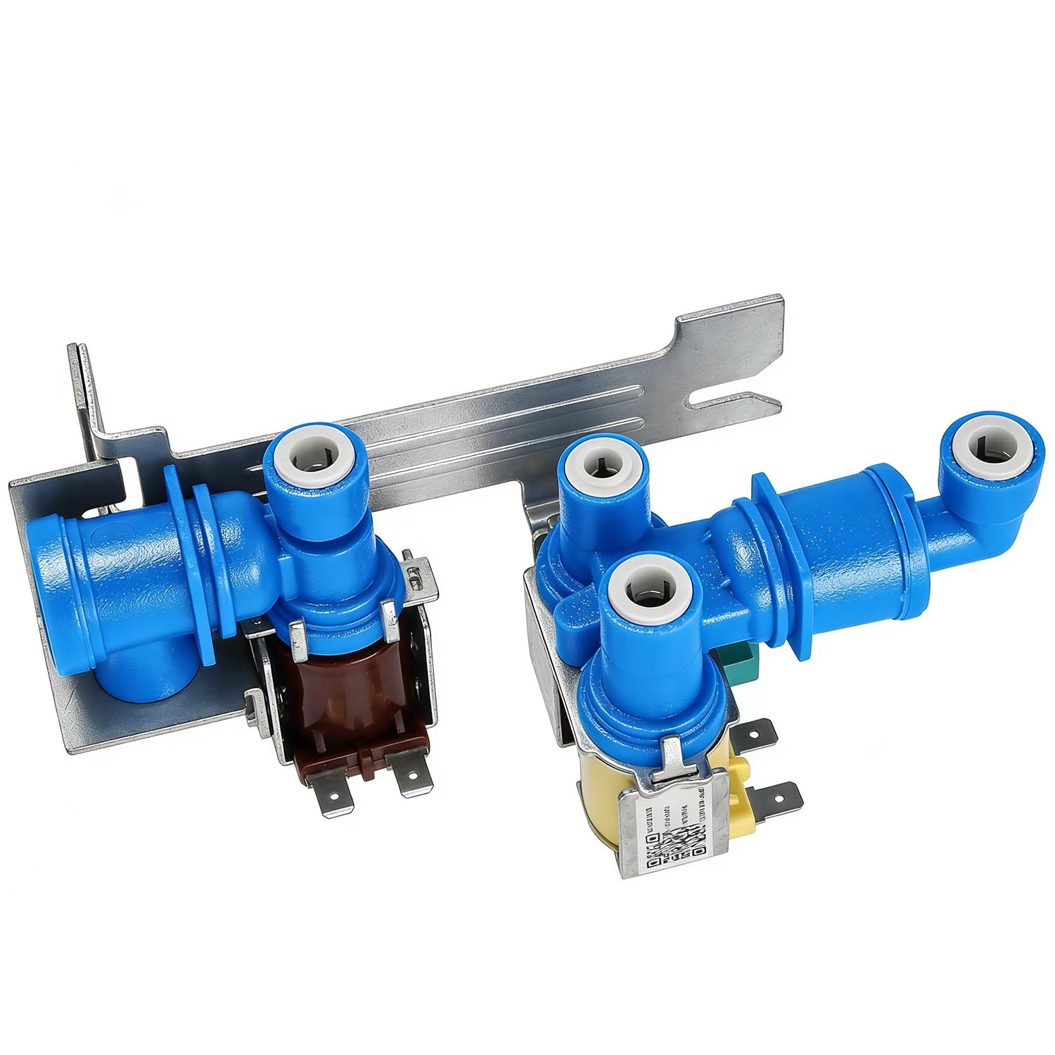 Photo 1 of 242252702 Refrigerator Triple Solenoid Water Inlet Valve Assembly for Frigidaire, Ke.nmore, Electro.lux Models FFSS2615TS0,FFSS2615TE4, FFHS2611PFEA,FFHB2750TD5,FRSS26L3AF0