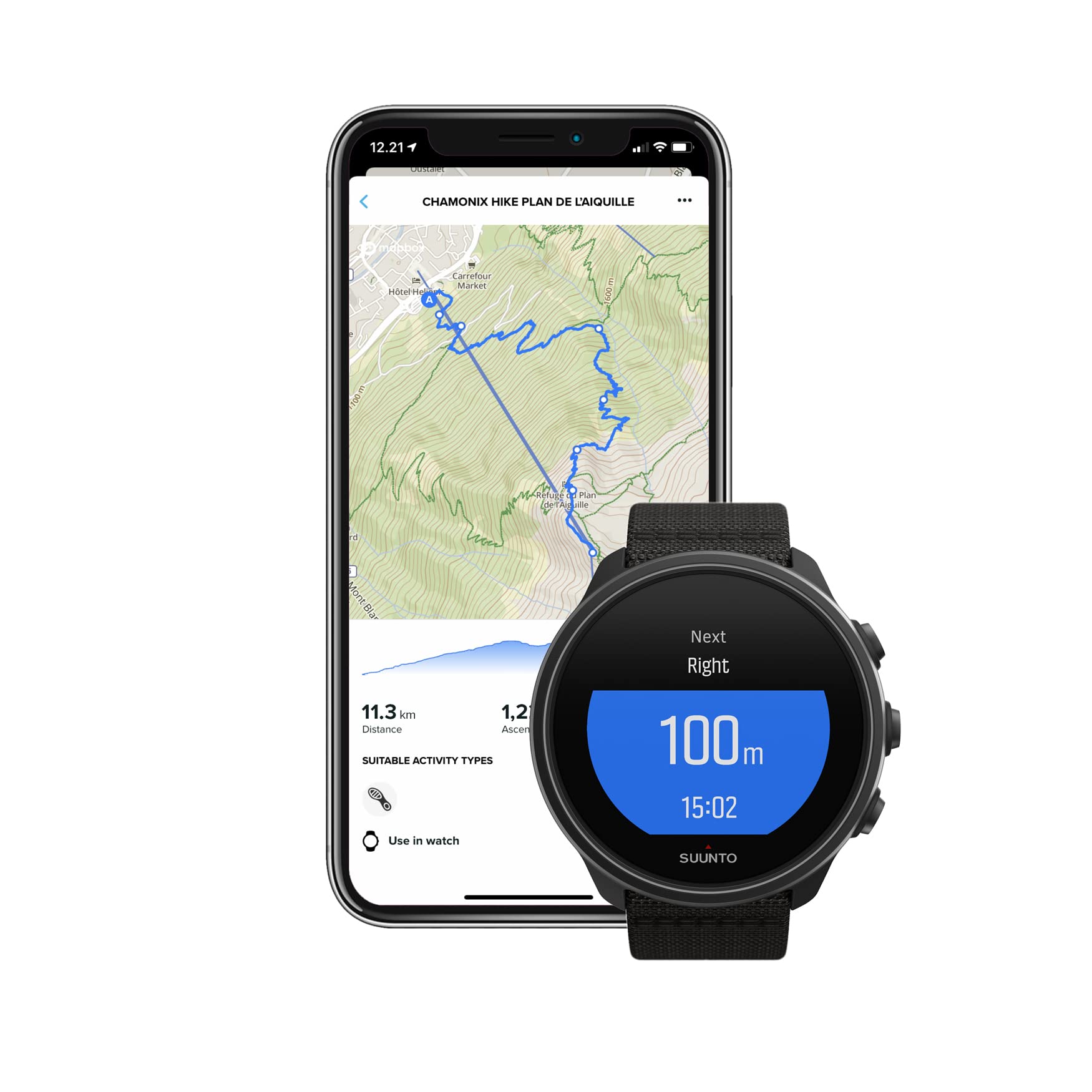 Suunto 9 Baro GPS Sports Watch with Long Battery Life and WristBased