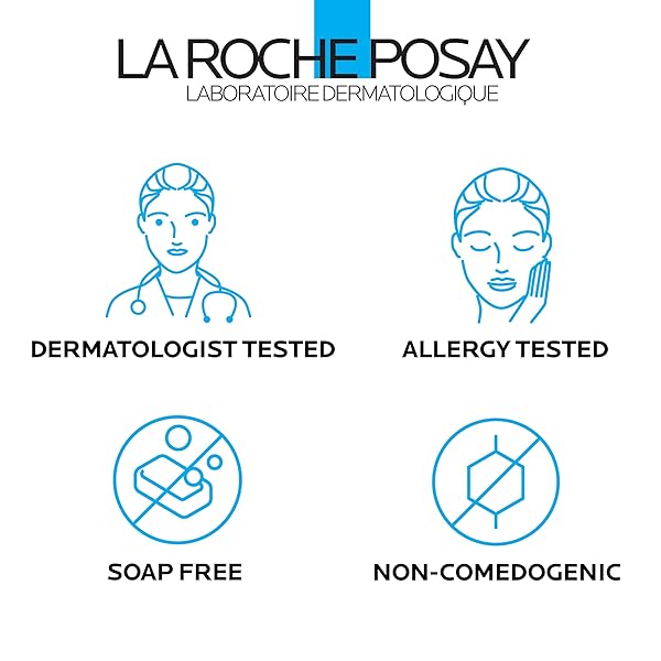 LA ROCHE-POSAY MELA B3 GEL CLEANSER, FORMULATED WITH MELASYL + NIACINAMIDE + PHA, ANTI AGING FACE WASH FOR DISCOLORATION, DARK SPOTS & POST ACNE MARKS, DARK SPOT CORRECTOR, OIL FREE & SOAP FREE