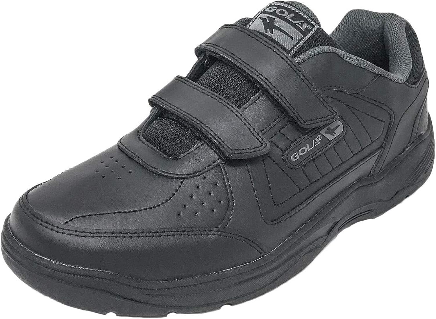 wide fit white leather trainers