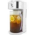 Amazon.com: HomeCraft 3-Quart White Stainless Steel Café' Iced Tea And ...