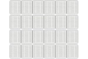 BRUVISH (24 Pack) Roomba 104 HEPA Filters for iRobot Roomba 104, 105 Vac, 105 Combo, Roomba Vacuum 2 Essential and Combo Essential Robot Vacuum and Mop Y0140 Y0112 Y0110 Q011 Q0120, HEPA Filter Accessories