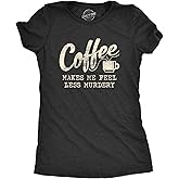 Funny Womens T-Shirts - Coffee Murdery and More Sarcastic Shirts for Cool Ladies with Sass