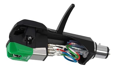 Audio-Technica AT-VM95E/H Turntable Headshell/Cartridge Combo Kit Green