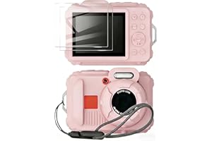 TUOOUT Silicone Protective Case for Kodak Pixpro wpz2 Digital Camera with Removable Lens Cap, Screen Protector and Lanyard - 