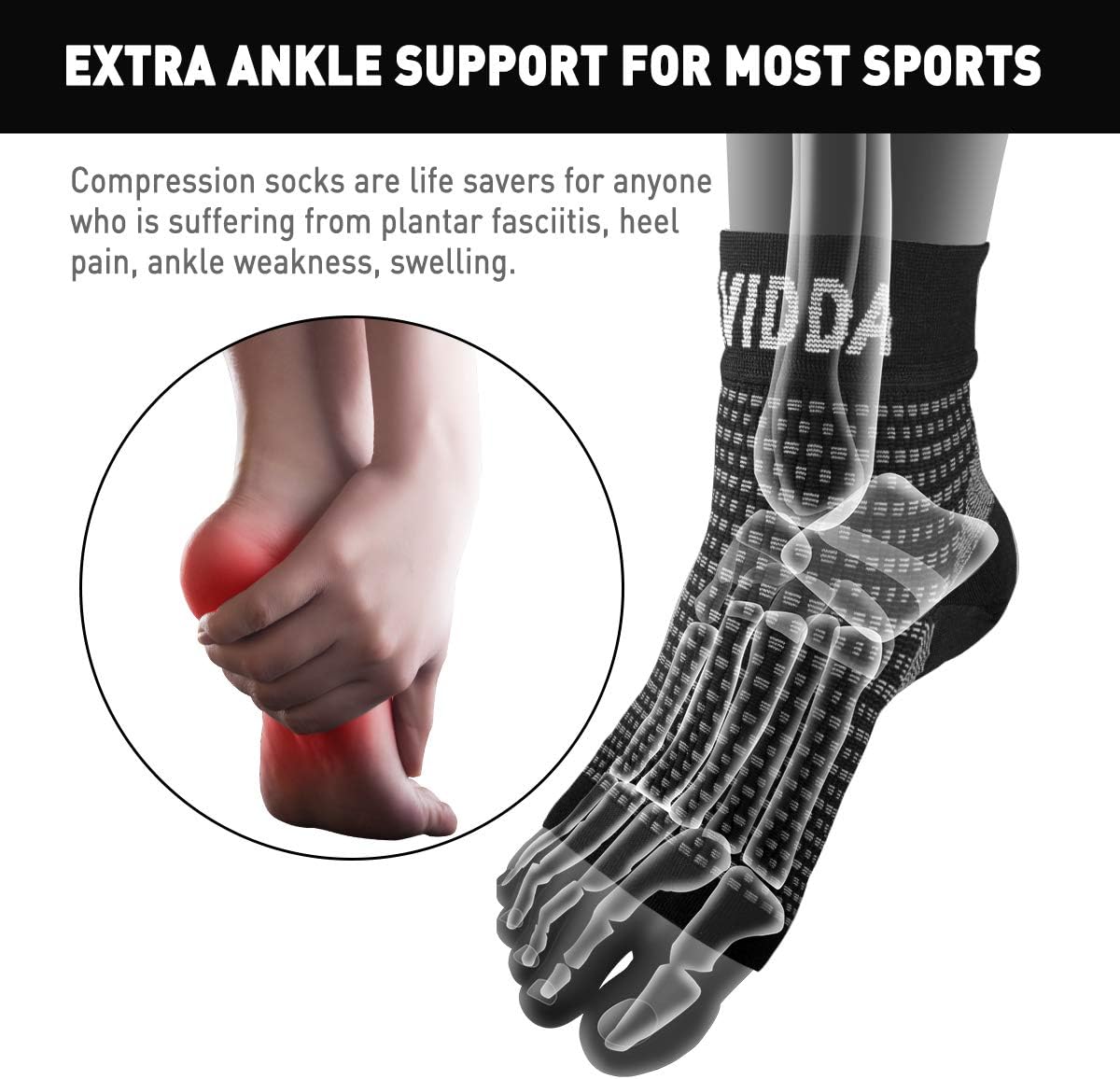 AVIDDA Plantar Fasciitis Socks 2 works - Image 3