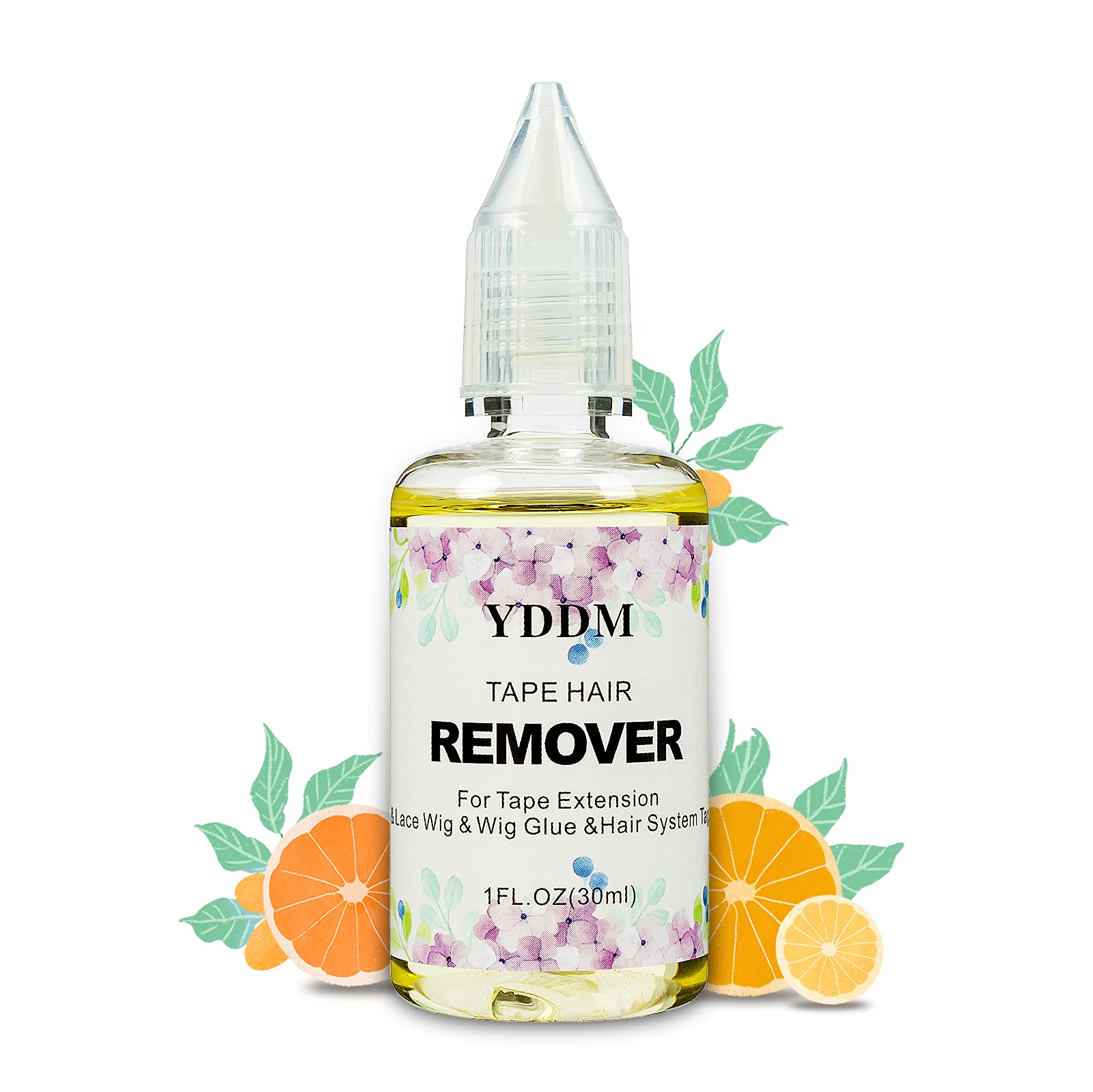 YDDM Tape Remover for Tape in Hair Extensions 1FL.oz(30ml), Tape Dissolvent for Lace Wig Glue and Hair Closure and Hairpiece Toupee Systems In Hair Extensions Bond Remover1FL.oz(30ml)