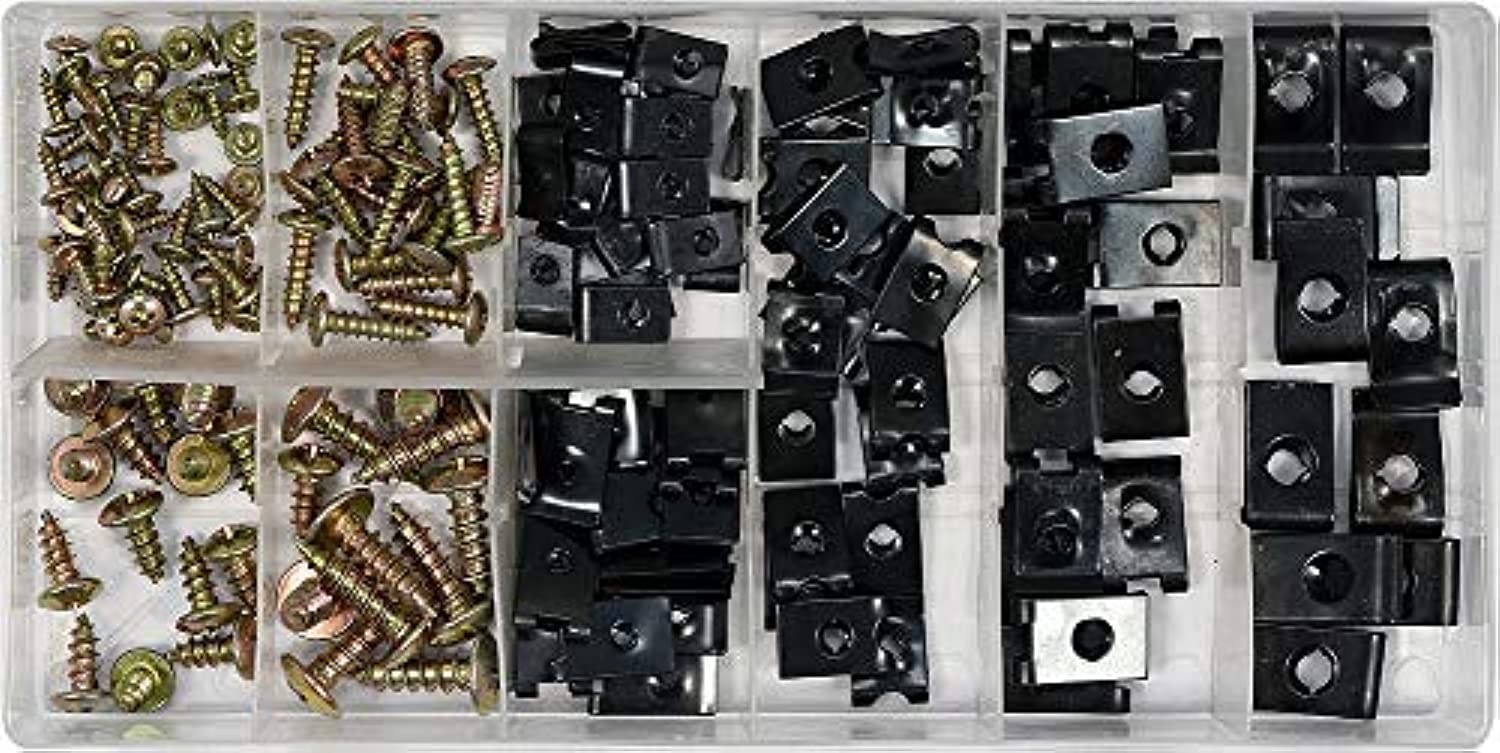 Yato yt-06780 – 170 Pcs Bodywork Nuts & Screws Assortment