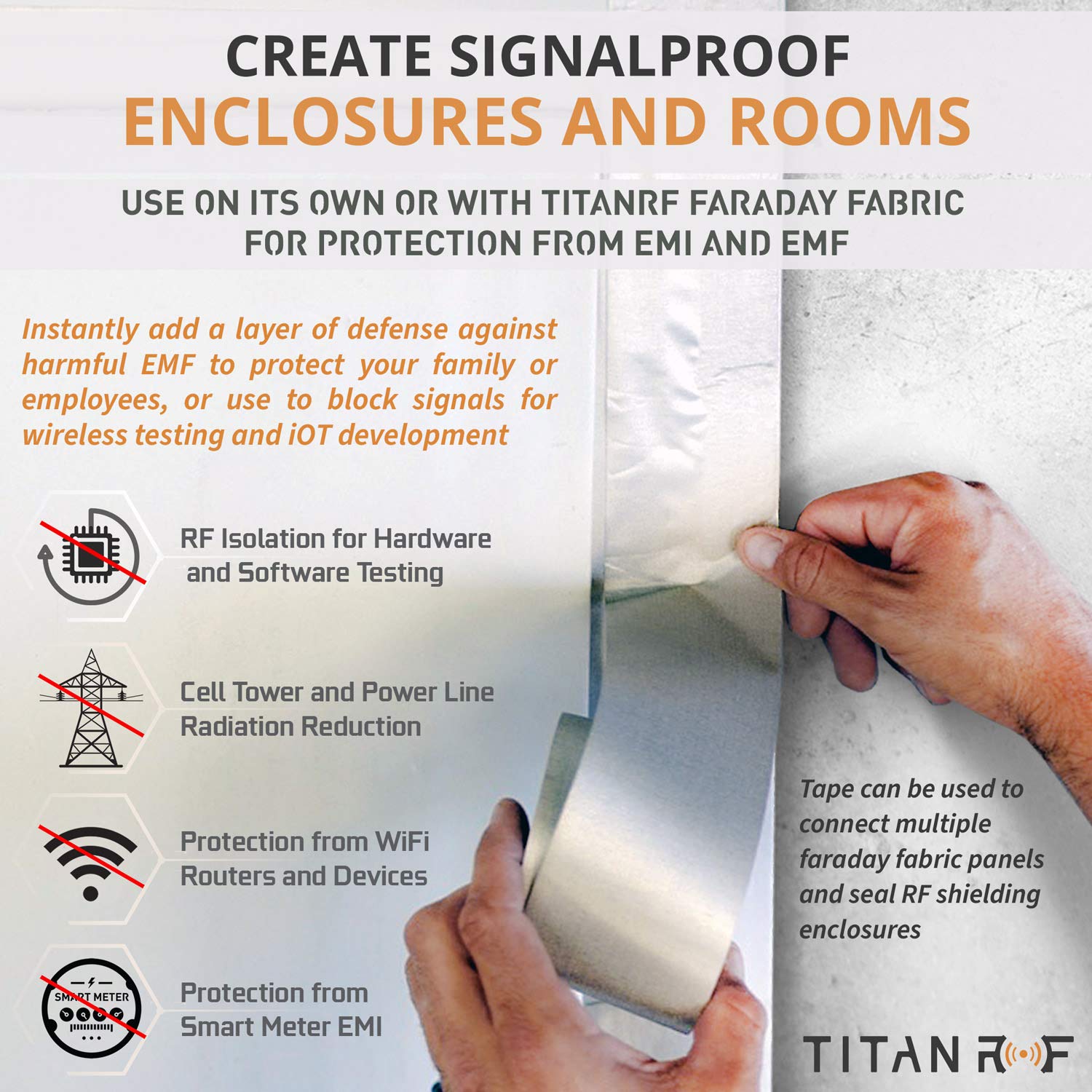 Mission Darkness TitanRF Faraday Tape - Image 4