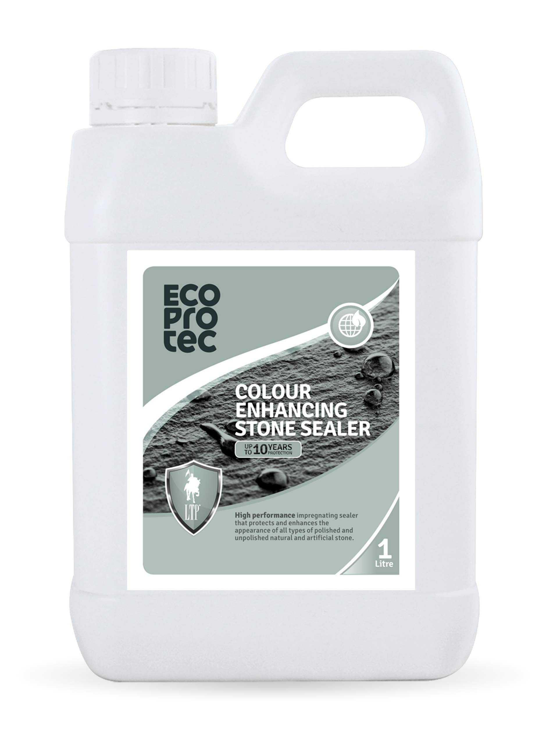 ECOPROTEC Colour Enhancing Stone Sealer - Water-Based Impregnator (1 Litre)