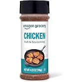 Amazon Grocery, Chicken Rub &amp; Seasoning, 4.12 Oz