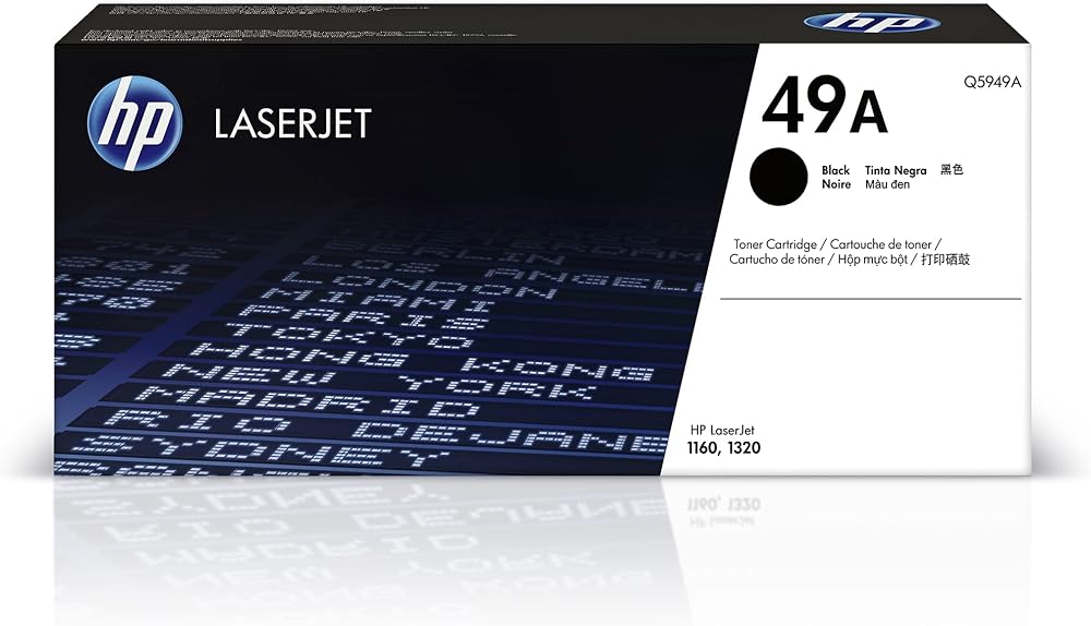 HP 49A Q5949A Original LaserJet Toner Cartridge Black Single Pack
