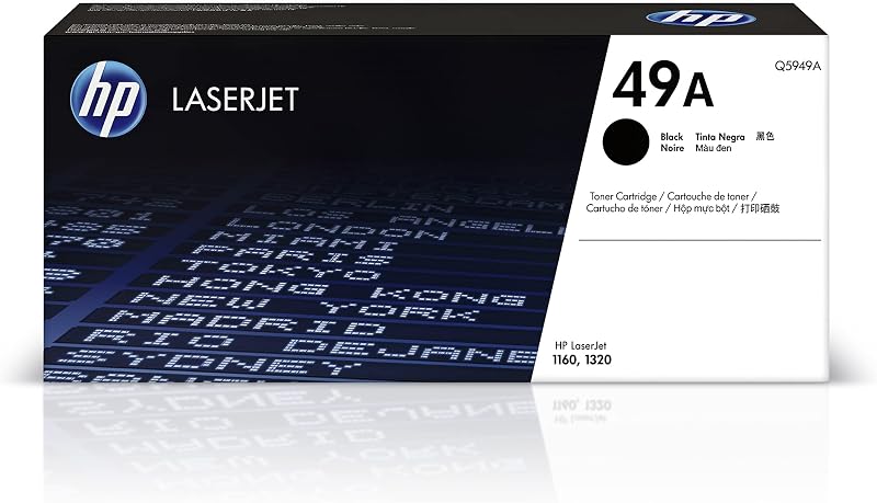 HP 49A Q5949A Original LaserJet Toner Cartridge Black Single Pack