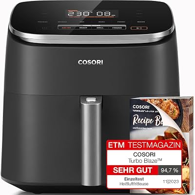 Cosori Air Fryer TurboBlaze 6L DC601 9-in-1 Fast Energy-Saving 5 Speeds