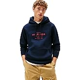 Tommy Hilfiger mens Medium Weight Hoodie With Signature Printed Graphic Logo