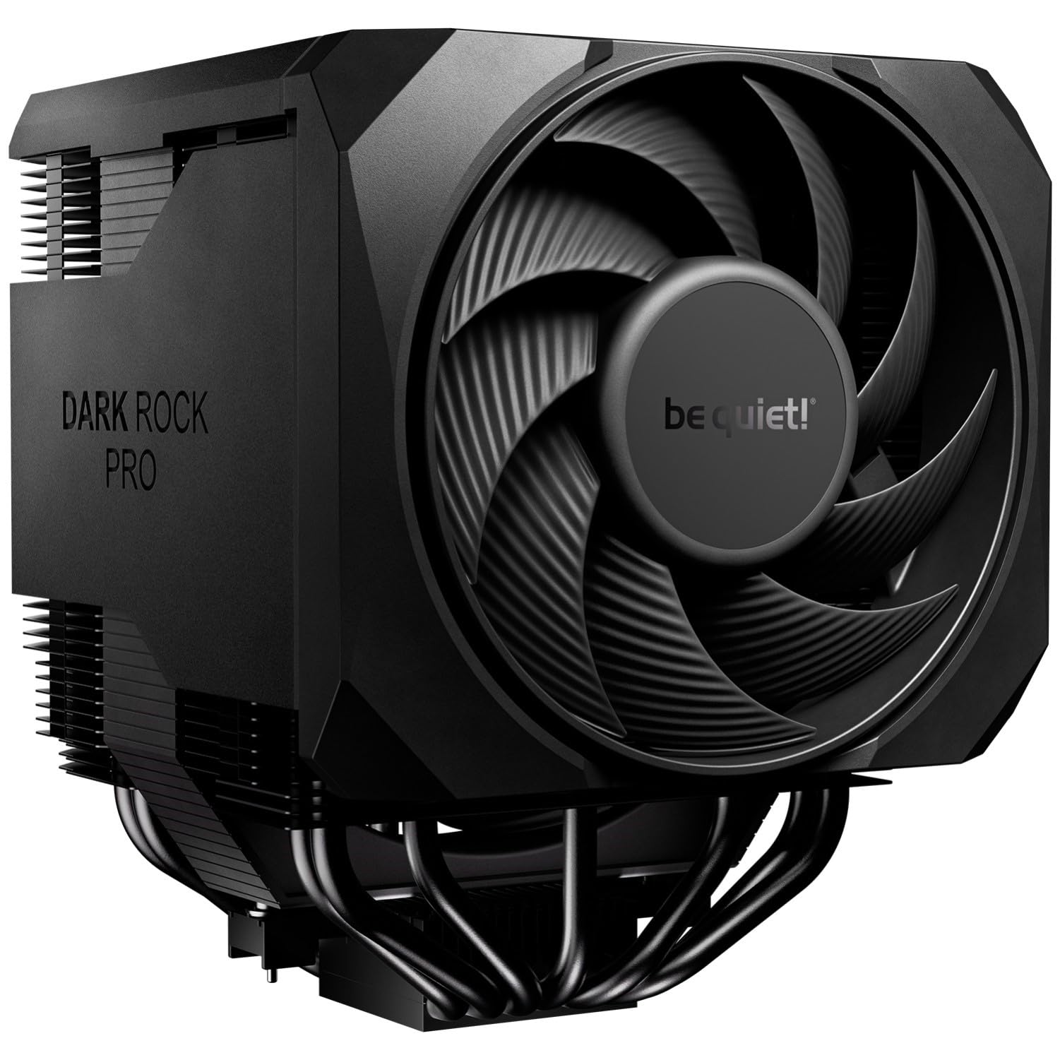 be quiet! Dark Rock Pro 6 Luftkühler, Extrem Hohe CPU-Kühlleistung, Semi-Passiver Quiet-Modus, 7 Hochleistungs-Heatpipes, 2 Nahezu Geräuschlose Silent Wings PWM-Lüfter, Einfache Installation