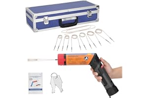 HARSIRE Upgrated Magnetic Induction Heater Kit,Induction Heater Bolt Removal,1100W 110V Hand Held Induction Bolt Removal Tool For Rusty Screw Removing with 8 Coils and Box, Foldable body