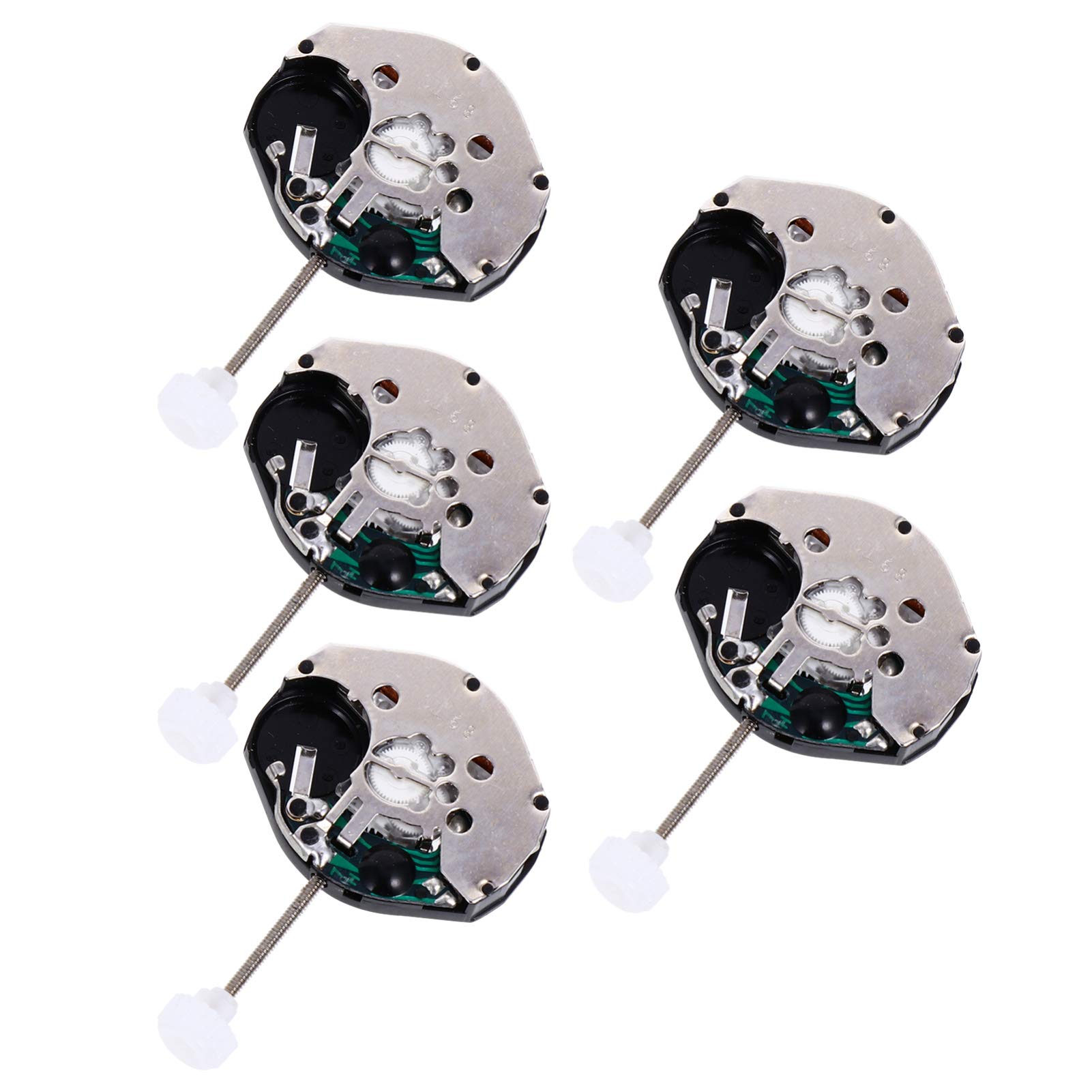 Hemobllo Quartz Watch Movement - 5 Pcs Quartz Watch Movements Replacement Set Watch Spare Parts DIY Watch Repair Accessories Watch Repair Parts for Wrist Watches