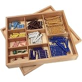 Elite Montessori Colored Bead Chains &amp; Squares