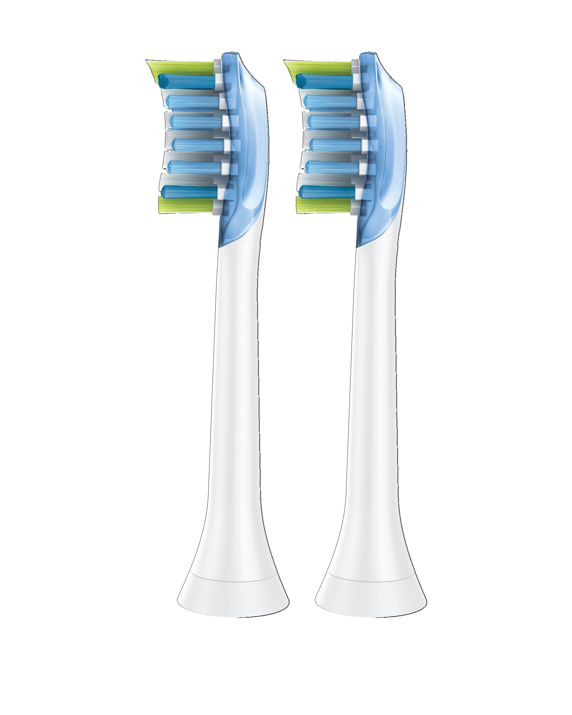 Genuine Philips Sonicare Adaptive Clean replacement toothbrush heads, HX9042/64, White 2-pk