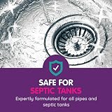Vamoosh Plughole Unblocker 600ml - Drain Unblocker, Bleach-Free, Septic Safe view 5