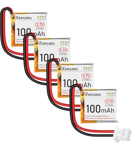 Lithium-Polymer Akku 3,7V 1800mAh Für RC Drohnen Wie Syma X5SW, HQ898B – Wiederaufladbar & Leicht