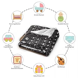 Table of Elements Blanket, Science 60 x 80 Inch