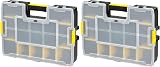 Stanley SortMaster STA194745 Tool Organiser Pack of 2 12 Compartments view 1