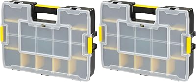 Stanley SortMaster STA194745 Tool Organiser Pack of 2 12 Compartments