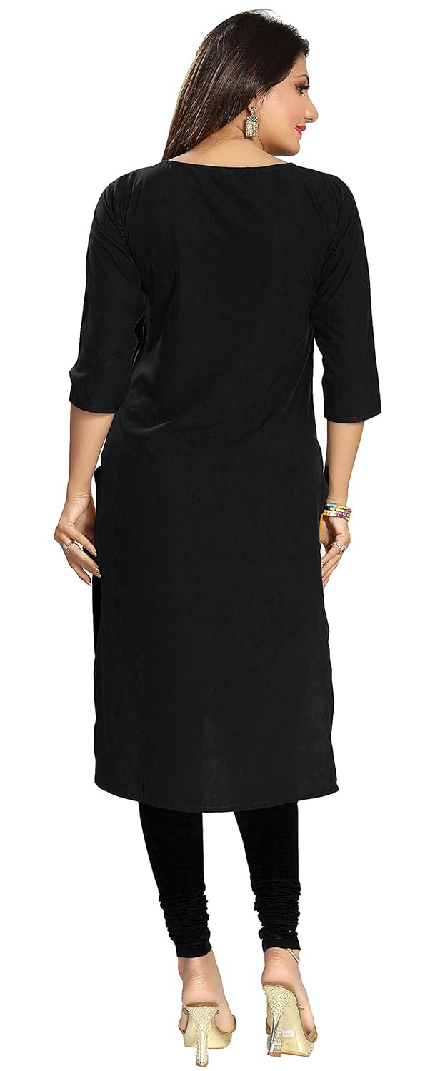 the dressery women's crepe kurti