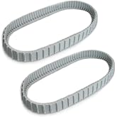 Calvana (2 Pack) Replacement Gray Tracks for Maytronics Dolphin Robotic Pool Cleaners with Part Number 9983152-R2 Dolphin Parts