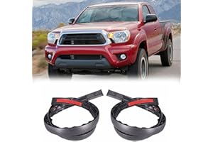 FITFOYO 2Pcs Roof Molding Drip Weatherstrip Car Roof Moulding Trim Seal Kit Fit for Toyota Tacoma Double CAB 2005 2006 2007 2008 2009-2015