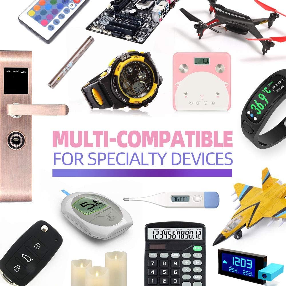 VEE LR41 Battery 384 AG3 392 L736 1.5V Button Battery 40 Pack: Home Audio & Theater