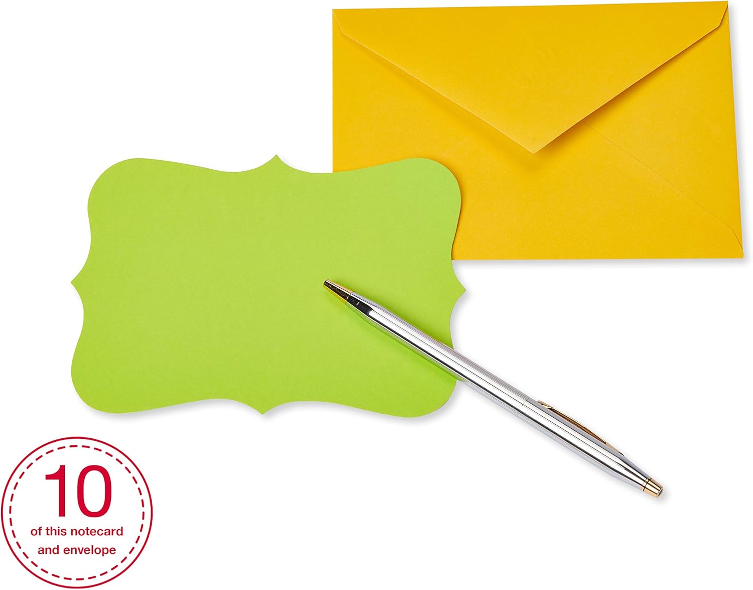 American Greetings Single Panel Blank Cards with Envelopes, Bright Blank (40-Count) - 5672276 : Office Products