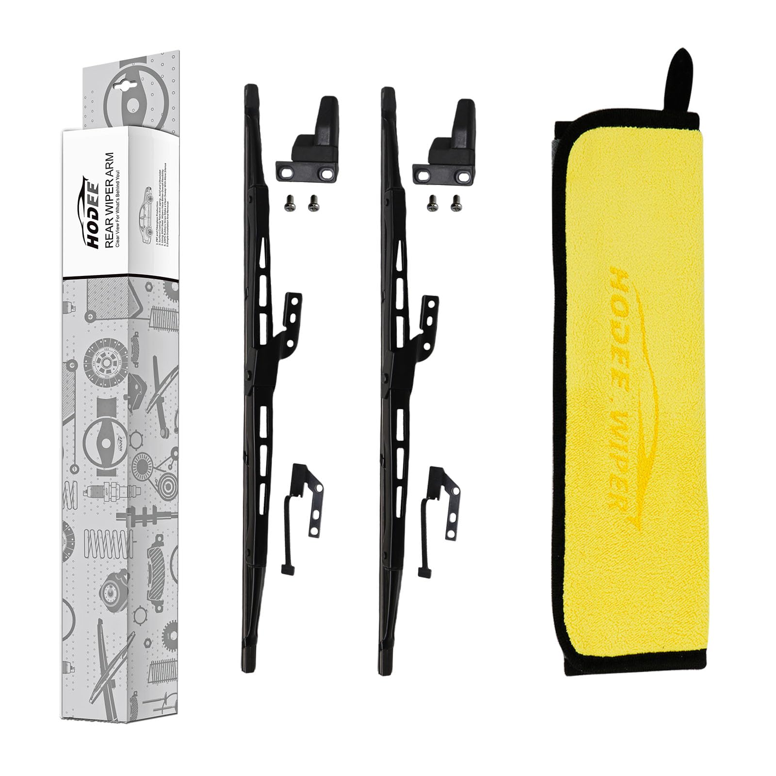 Photo 1 of HODEE (Pack of 2) Rear Wiper Blade Replacement for Toyota 4Runner 3rd gen 1996-2002,Back Windshield Blades Accessories,Rear Window Assembly OE:85242-35010