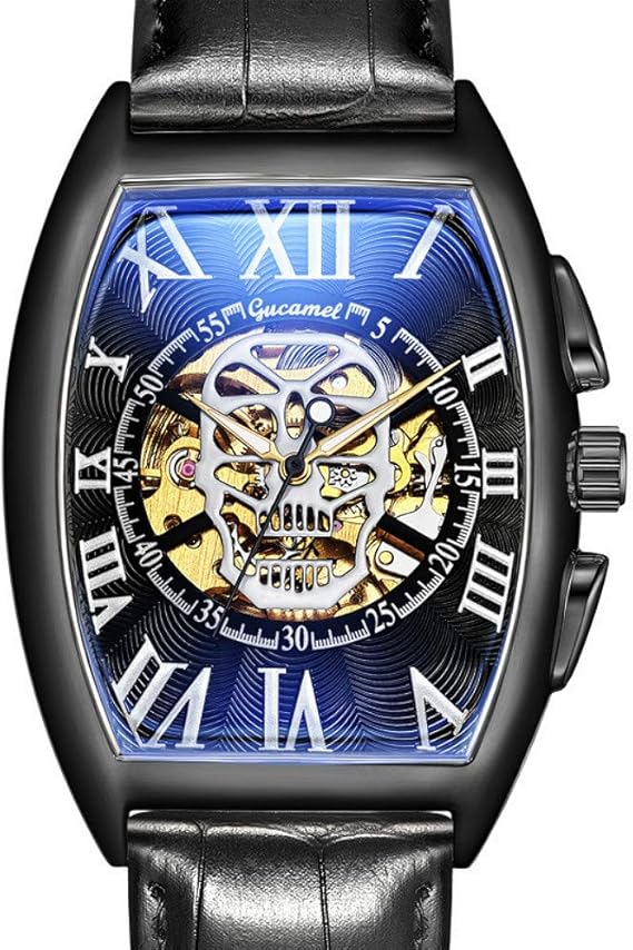 Stafeny Wine Barrel Type Waterproof Man Watch Fashion Watches for Men Chronograph Amazon.co.uk