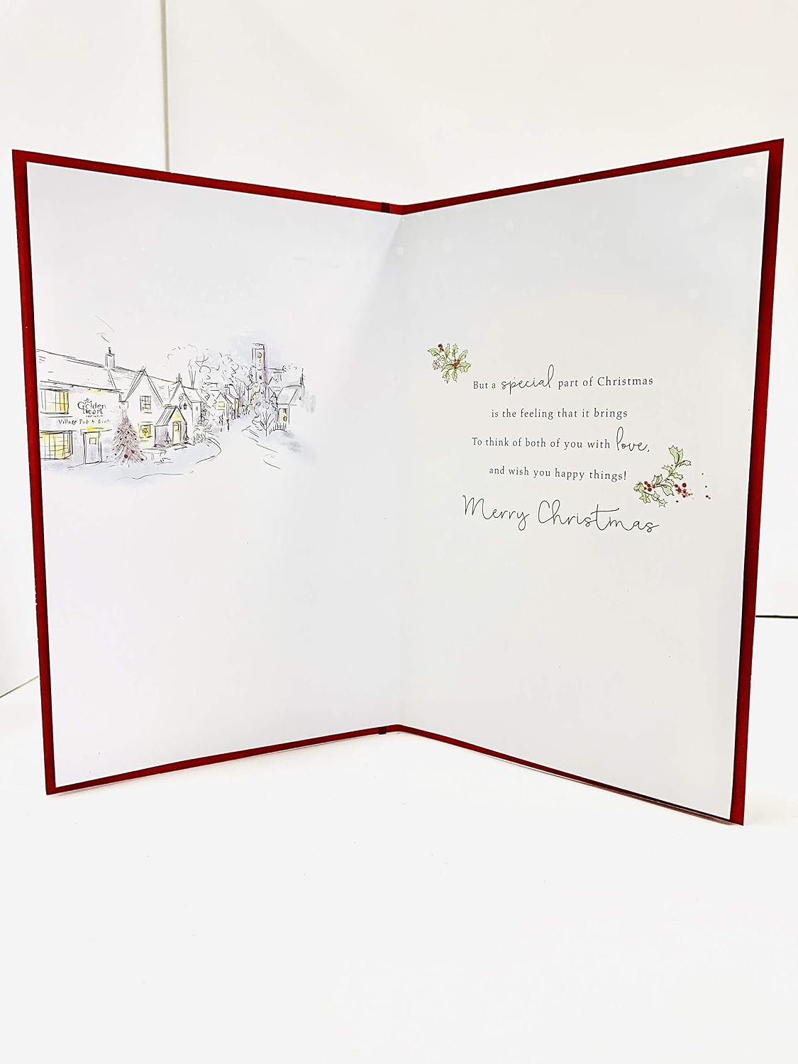 Son and Daughter in Law Christmas Card with Lovely Words, Christmas Card for Son and Daughter in Law - Image 4
