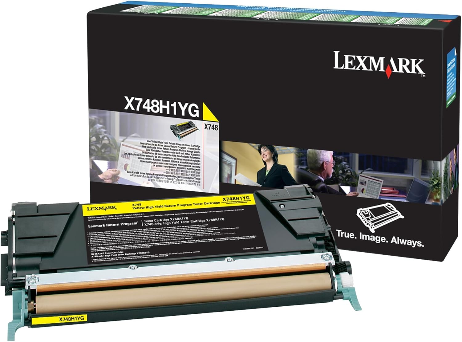 Lexmark X748 High Capacity Toner Cartridge - Yellow