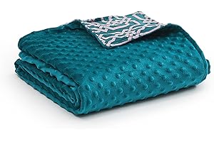 YnM Fuzzy Duvet Cover for Weighted Blankets (Infinite, 60''x80'')