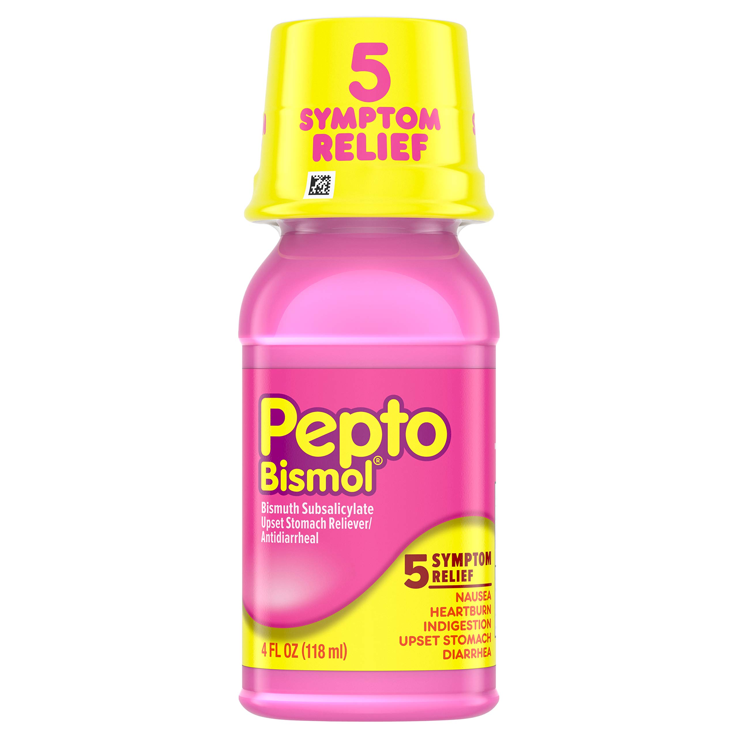 PeptoBismol, 5 Symptom Digestive Relief, Original, 4 fl oz Buy Online