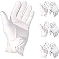 Gloves Legend Size Large 100% Cotton White Marching Band Parade Formal Attire Costume Gloves For Men