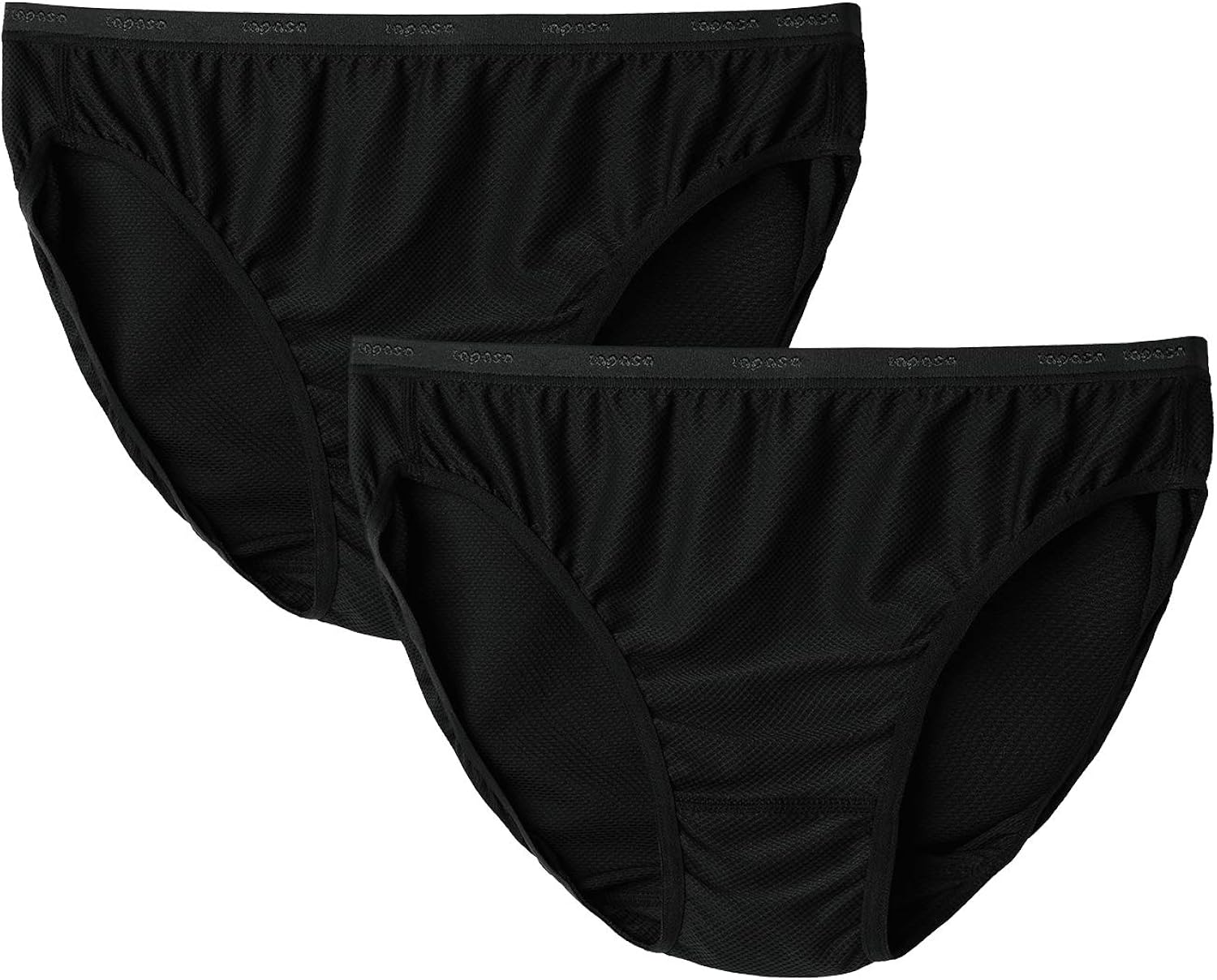 LAPASA Women's 2 Pack Quick Dry Bikini Briefs Travel Underwear