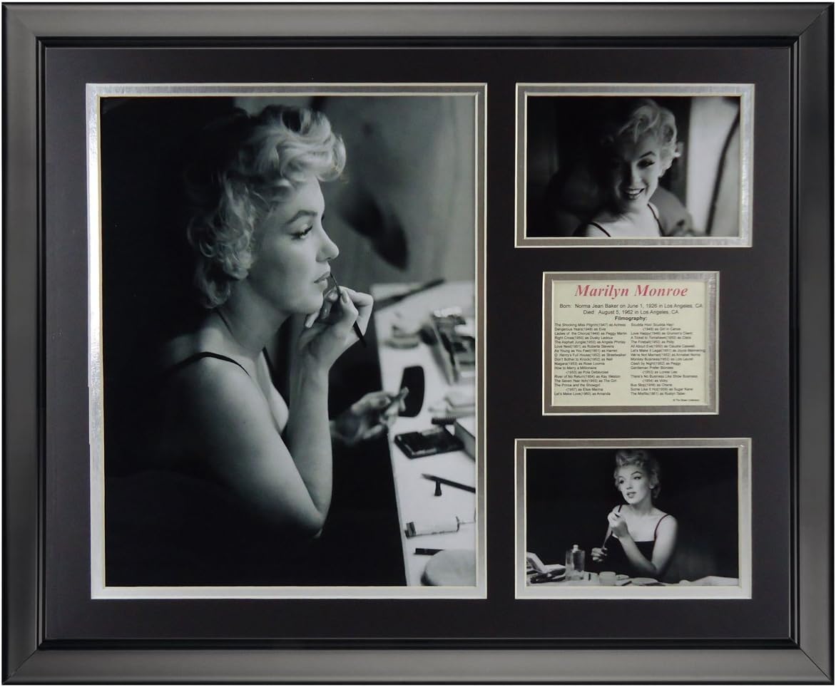 Photographs - Legends Never Die Marilyn Monroe Makeup Framed Photo Collage, 16