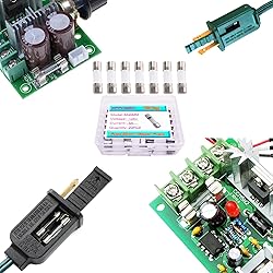 XFFCSEC 5 Amp Fuse 125V Mini Glass Fuses for