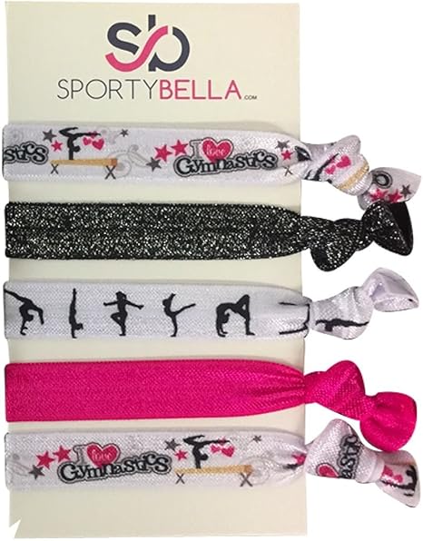 Infinity Collection Gymnastics Hair Ties Girls Gymnastics Hair