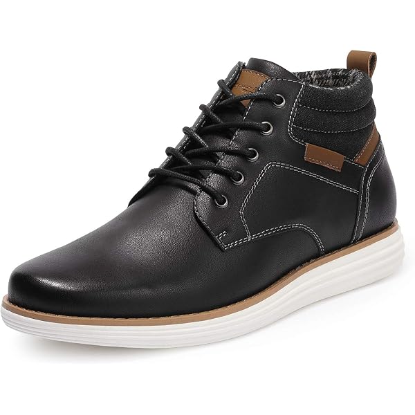 ALBERTO CICCIOLI ?? MEN\'S BLACK SOFT LEATHER FLAT WINTER BOOTS Amazon.com | Alberto Ciccioli Men main image 4