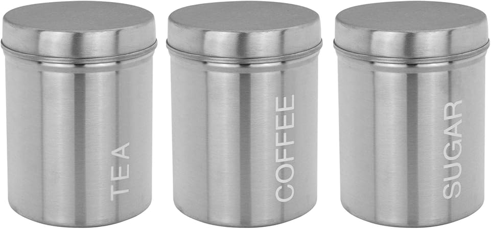 amazon uk tea coffee sugar canisters