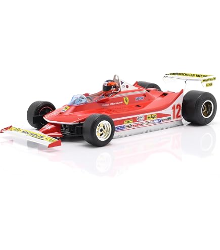 Voiture Miniature Formule 1 1/43 - McLaren M23 Gilles Villeneuve 1977 - Édition Collector Officielle Ixo