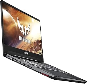 Asus TUF FX505DT 15.6-inch FHD Gaming Laptop, AMD Quad Core Ryzen 5 3550H, Nvidia Geforce GTX 1650 4GB Graphics, 8GB DDR4 RAM, 256GB Solid State Drive, RGB Backlit Keyboard, Windows 10 Home, Black