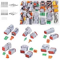 288PCS 3 Set Deutsch DT Connector Kit, 2 3 4 6 8 12